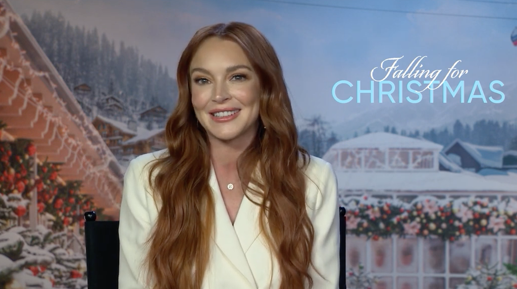 Lindsay Lohan- Christmas - Netflix